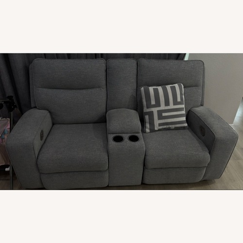 Used Rooms To Go Power Reclining Loveseat for sale on AptDeco