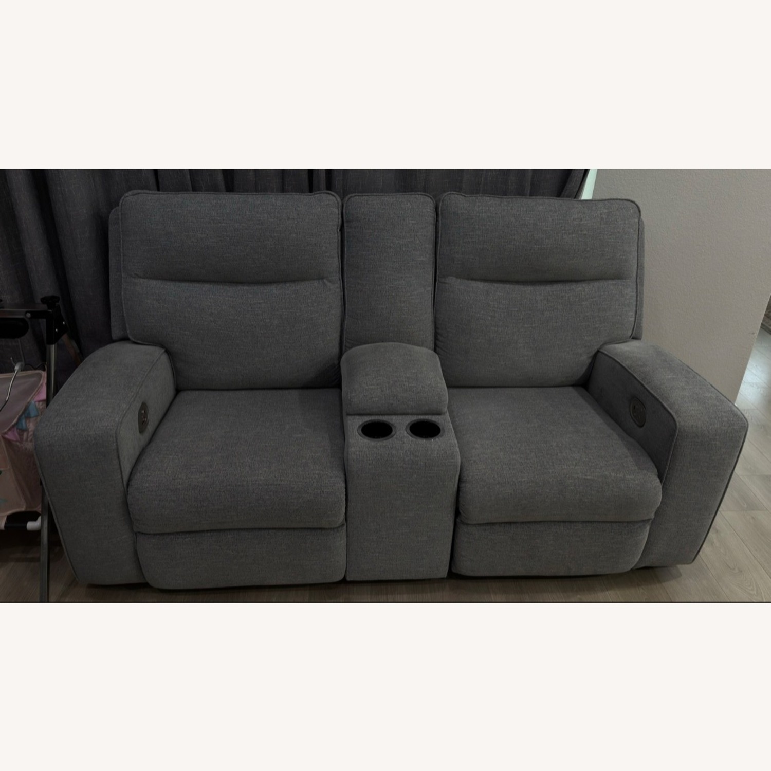 Rooms To Go Power Reclining Loveseat - image-2
