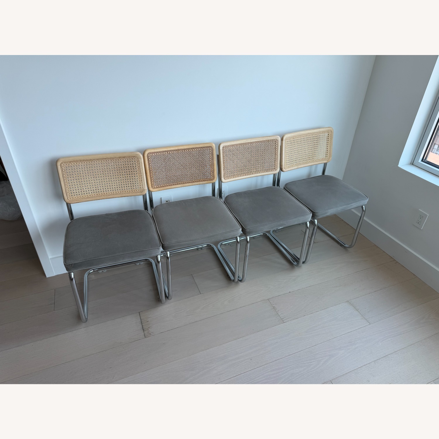 Cesca-Style Dining Chairs - Set of 4 - image-3