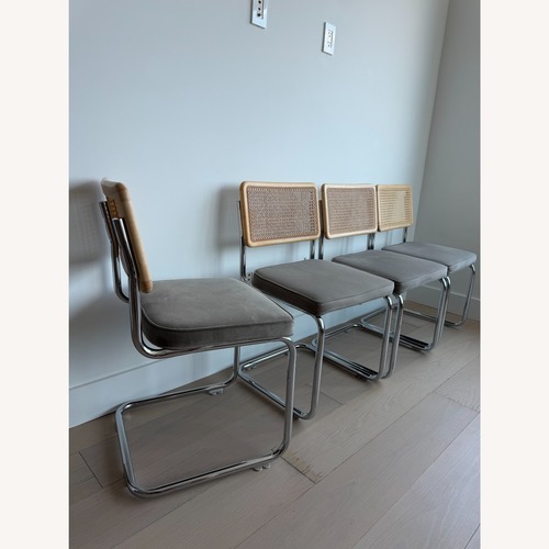 Used Set of 4 Cesca-Style Dining Chairs for sale on AptDeco