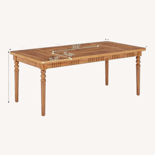 Used Wayfair Dark Brown Wood Desk for sale on AptDeco
