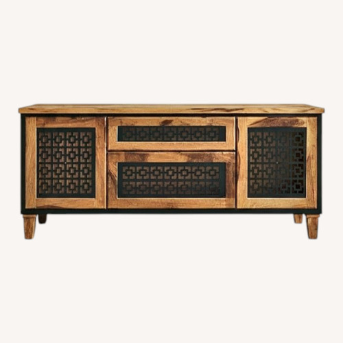 Used Walnut Live Edge Console Sideboard Buffet for sale on AptDeco