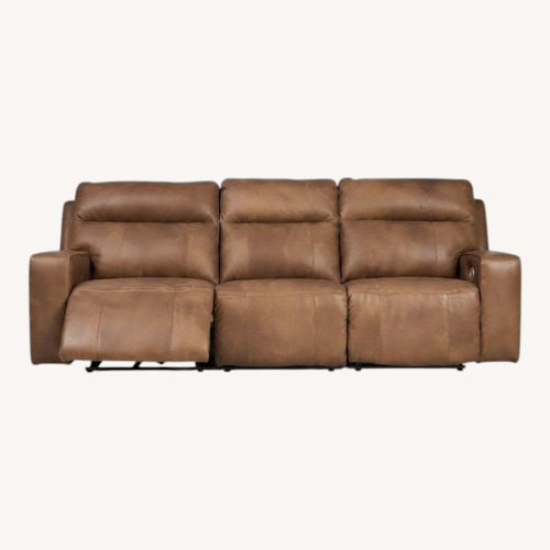 Used Ashley Furniture Dark Brown 3+ Seater Sofa for sale on AptDeco