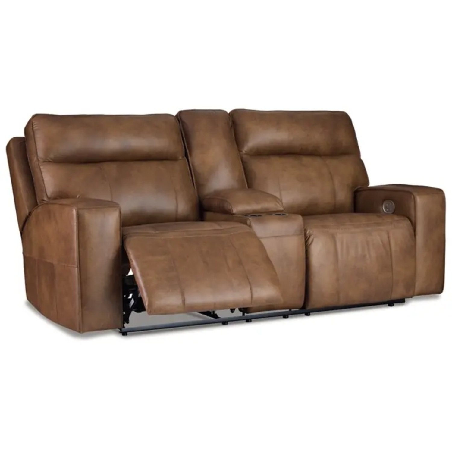 Ashley Furniture Light Brown 2 Seater Sofa - image-4
