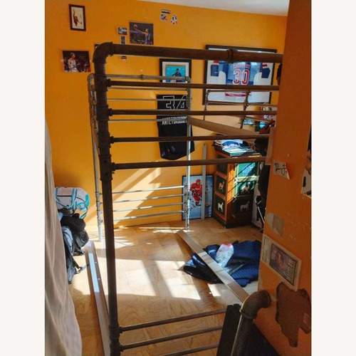 Used Industrial Steel Pipe Twin Bunk Beds for sale on AptDeco
