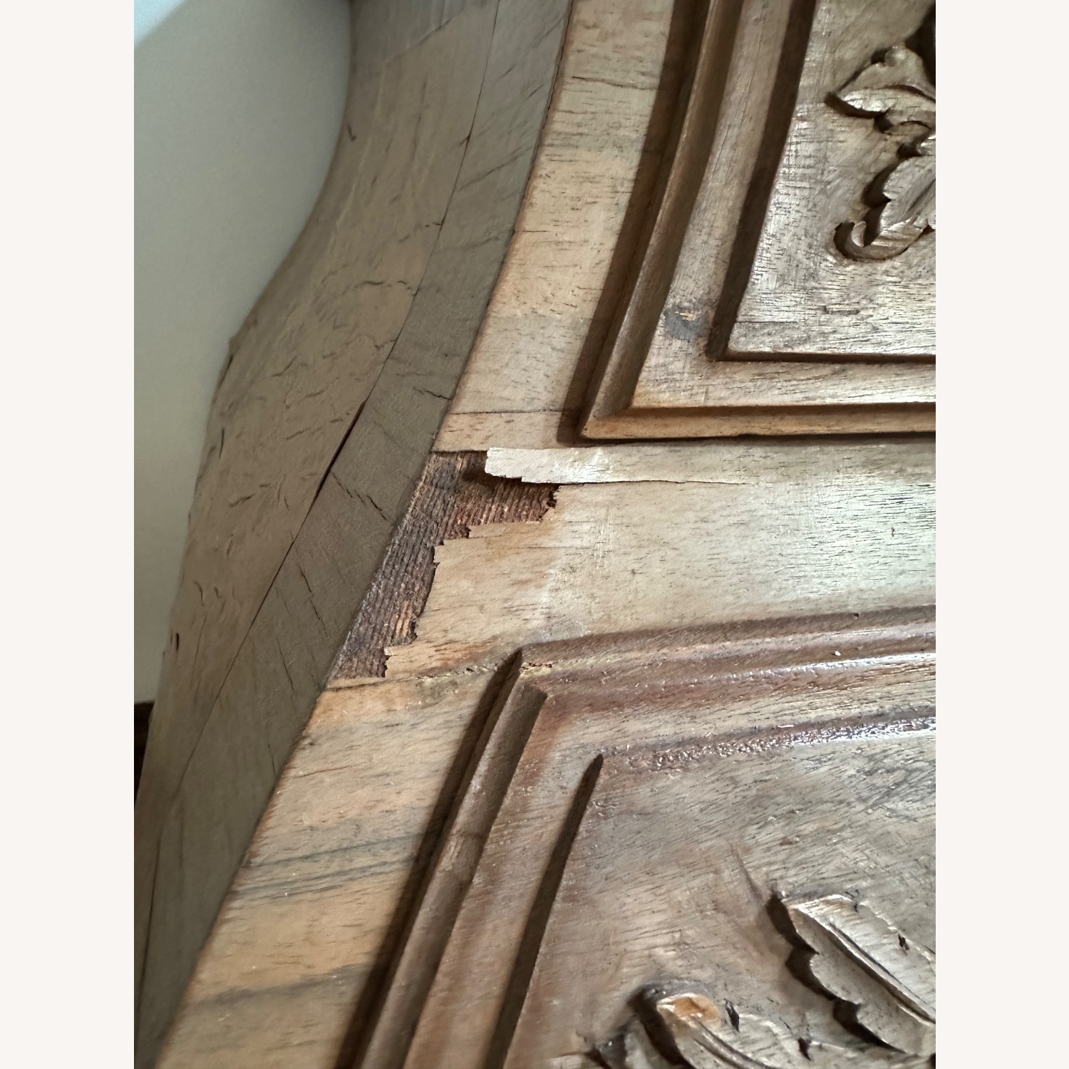 Vintage/Antique Natural Wood Dresser - image-4