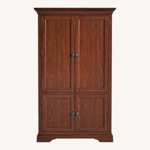 Used Pottery Barn Kids Larkin Armoire in Expresso for sale on AptDeco