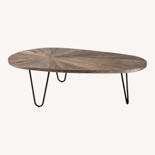 Used Uttermost Leveni Natural Wood Coffee Table for sale on AptDeco