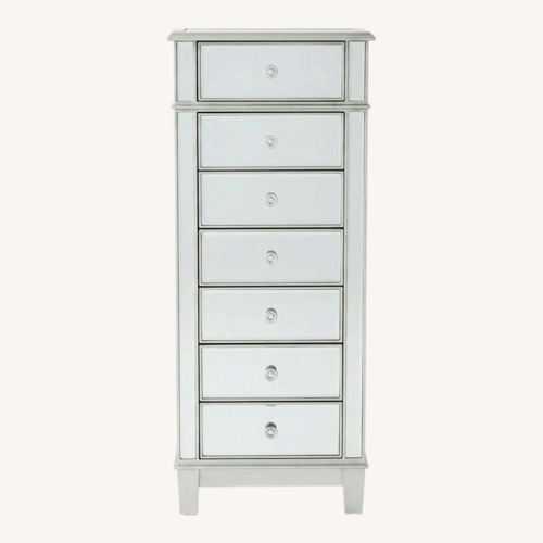 Used Pier 1 Imports Hayworth Mirrored Storage Dresser for sale on AptDeco