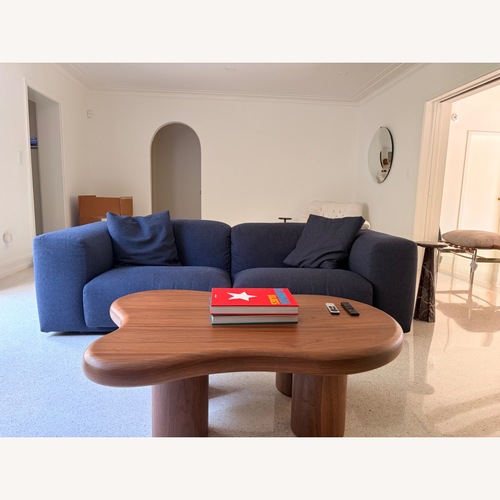 Used Design Within Reach Blue Fabric 2 Seater Sofa for sale on AptDeco