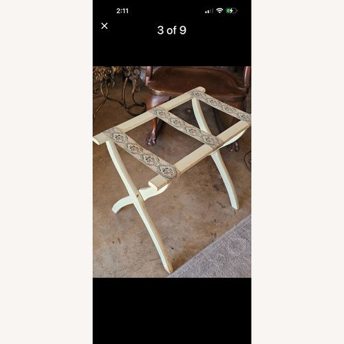 Used Vintage/Antique White Wood Décor for sale on AptDeco