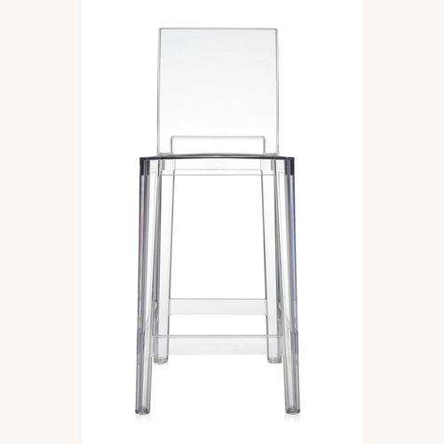 Used Kartell One more please Bar Stool, Ghost for sale on AptDeco