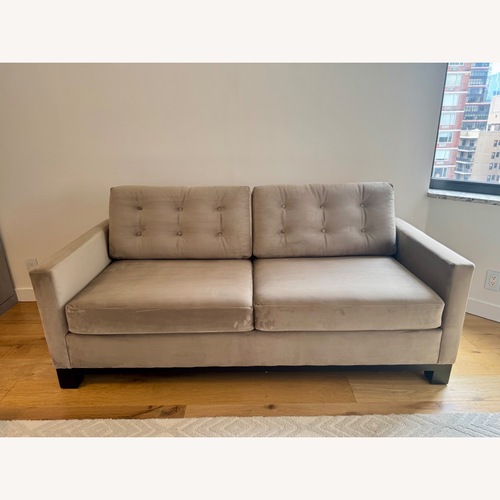 Used Apt2b Light Brown Logan Drive Queen Size Sleeper Sofa for sale on AptDeco