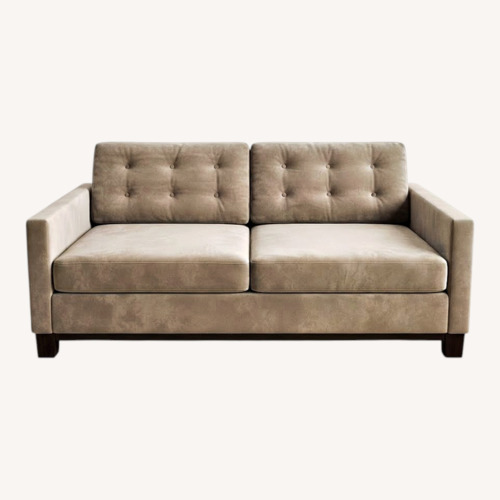 Used Apt2b Light Brown Logan Drive Queen Size Sleeper Sofa for sale on AptDeco
