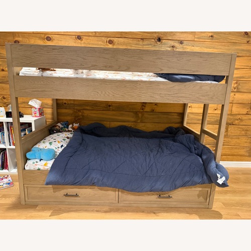 Used Pottery Barn Camden Storage Twin Bunk for sale on AptDeco