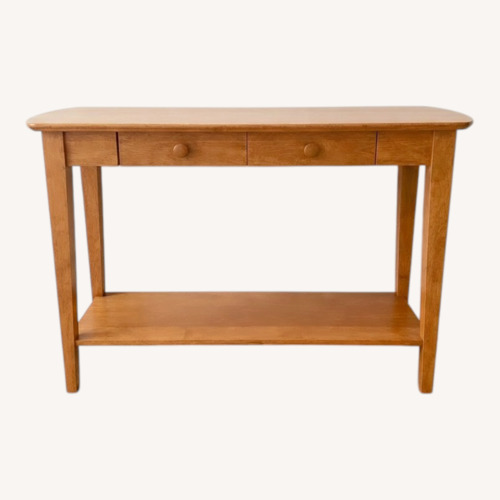 Used Solid Wood Console Table for sale on AptDeco