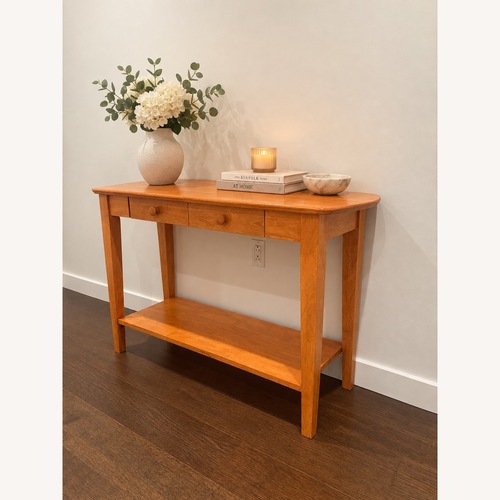 Used Solid Wood Console Table for sale on AptDeco