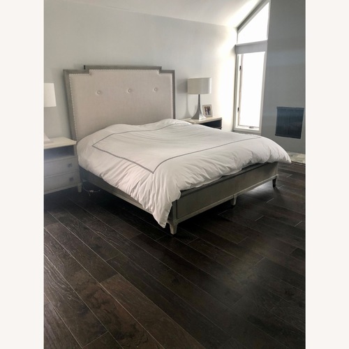 Used Universal Furniture King Storage Bed for sale on AptDeco