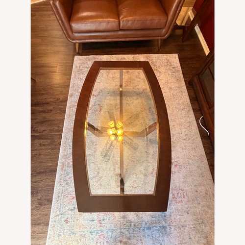 Used Dark Brown Coffee Table for sale on AptDeco