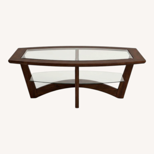 Used Dark Brown Coffee Table for sale on AptDeco