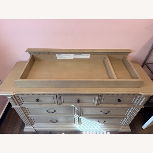 Used Buy Buy Baby Natural Wood Changing Table for sale on AptDeco