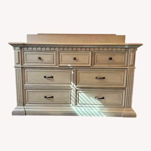 Used Buy Buy Baby Natural Wood Changing Table for sale on AptDeco