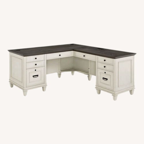 Used Martin Furniture Hartford Wood Desk for sale on AptDeco