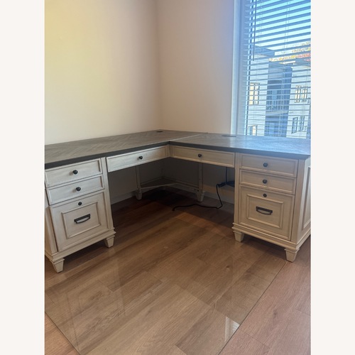 Used Martin Furniture Hartford Wood Desk for sale on AptDeco