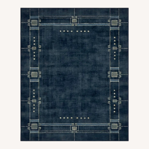 Used Ruggable Architectural Digest Tufted Blue Rug 8' x 10' for sale on AptDeco
