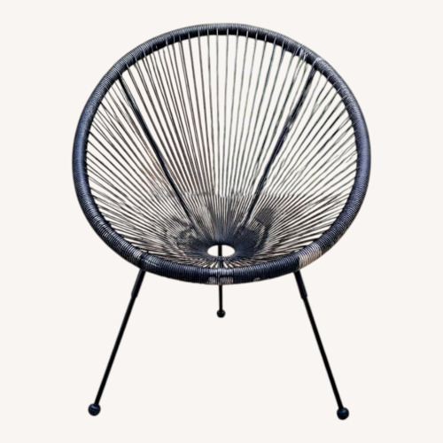Used Black Metal Patio Furniture for sale on AptDeco
