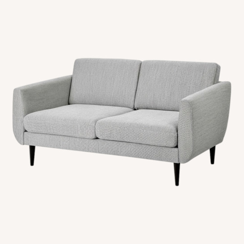 Used IKEA SMEDSTORP Light Gray Fabric 2 Seater Sofa for sale on AptDeco