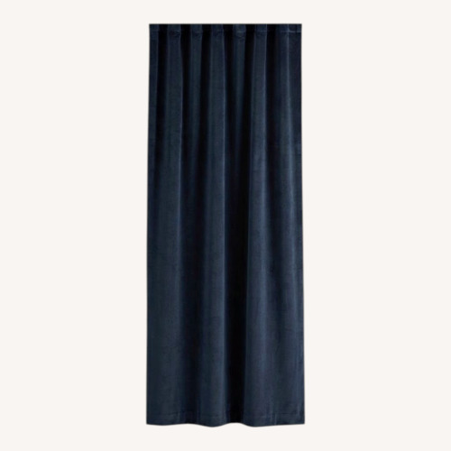 Used Pottery Barn Velvet Twill Light Filtering Curtain for sale on AptDeco