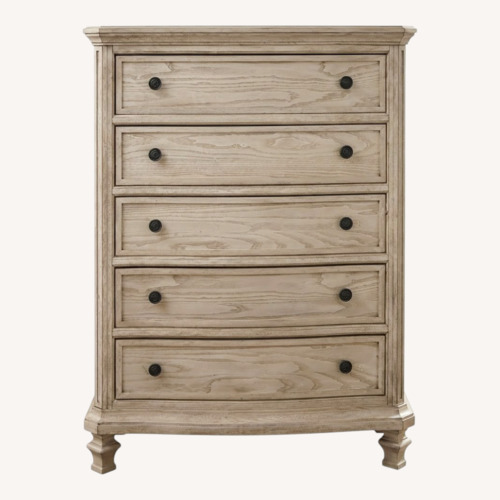 Used Ashley Furniture Light Brown Wood Dresser for sale on AptDeco