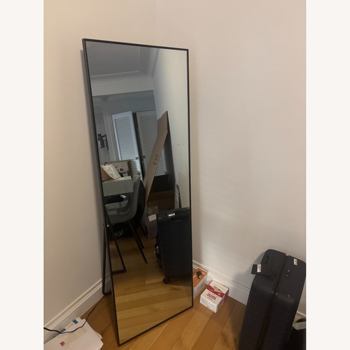 Used Wayfair Koudia Metal Framed Standing Mirror for sale on AptDeco