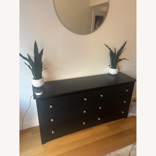 Used Wayfair Black Metal Dresser for sale on AptDeco
