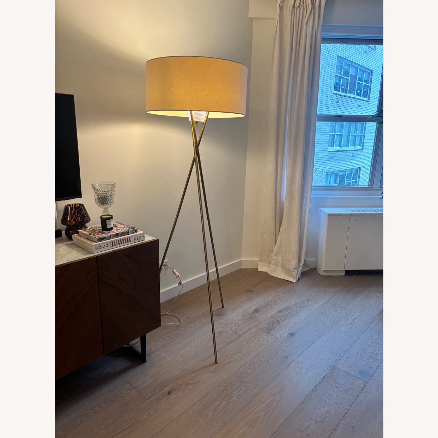 West Elm Mid-Century Tripod Floor Lamp - image-5