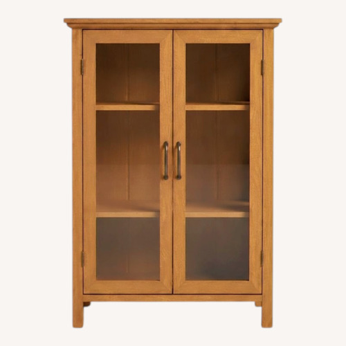 Used Light Brown Wood Sideboard for sale on AptDeco