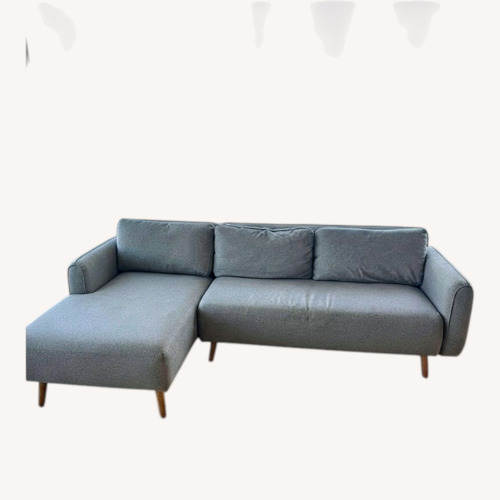 Used Grey Sectional Sofa for sale on AptDeco