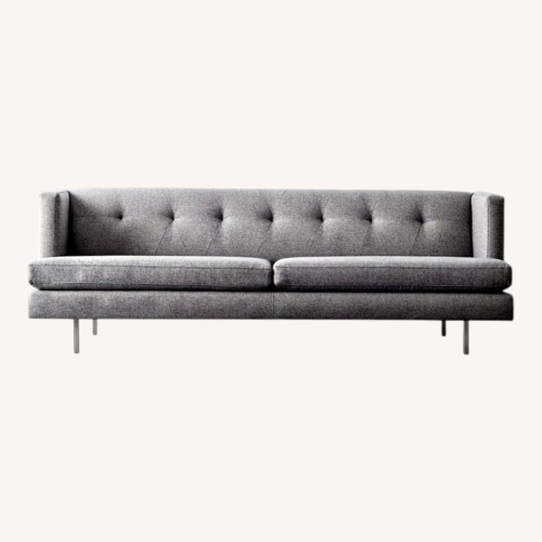 Used CB2 Avec Dark Gray Fabric 3+ Seater Sofa for sale on AptDeco