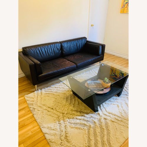 Used Glass Top Coffee Table for sale on AptDeco