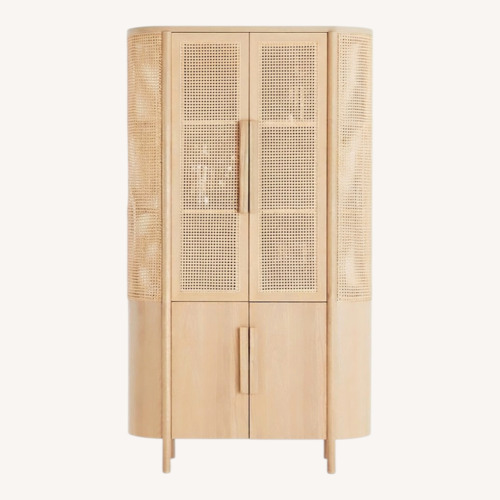 Used Fields Natural Storage Cabinet by Leanne Ford for sale on AptDeco