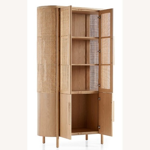 Used Fields Natural Storage Cabinet by Leanne Ford for sale on AptDeco