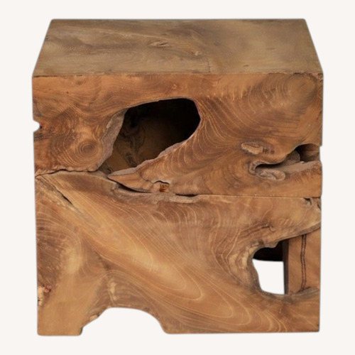 Used Lulu & Georgia Iva Wood Side Table for sale on AptDeco