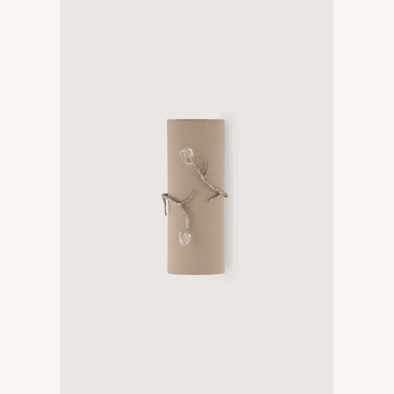 Custom Blue Silk Porta Romana Blossom Sconces (2) - image-5