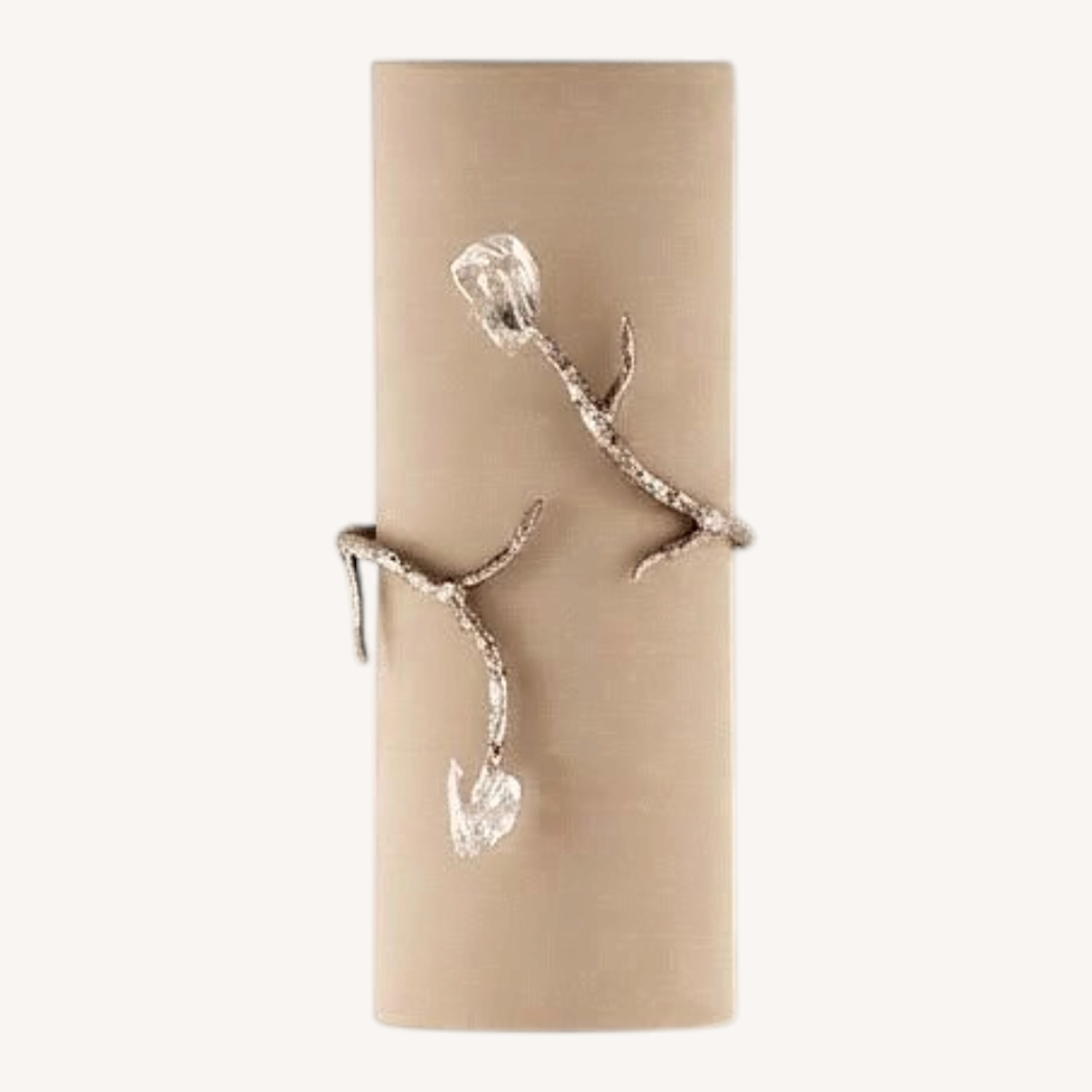 Custom Blue Silk Porta Romana Blossom Sconces (2) - image-0