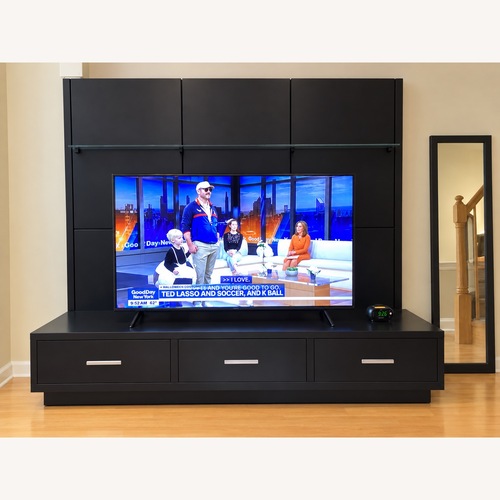 Used The Door Store Black Media Storage for sale on AptDeco