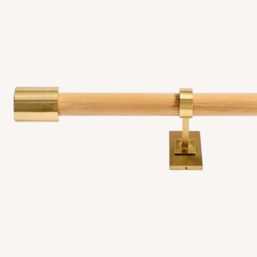 Used Mid-Century Adjustable Curtain Rod 44”-108” for sale on AptDeco