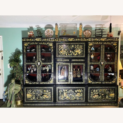 Used Unique Custom Three Oriental Cabinets for sale on AptDeco