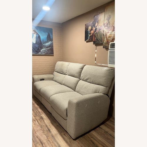 Used Power Reclining Sofa/Headrest for sale on AptDeco