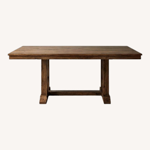 Used Bob's Discount Furniture Dark Brown Dining Table for sale on AptDeco